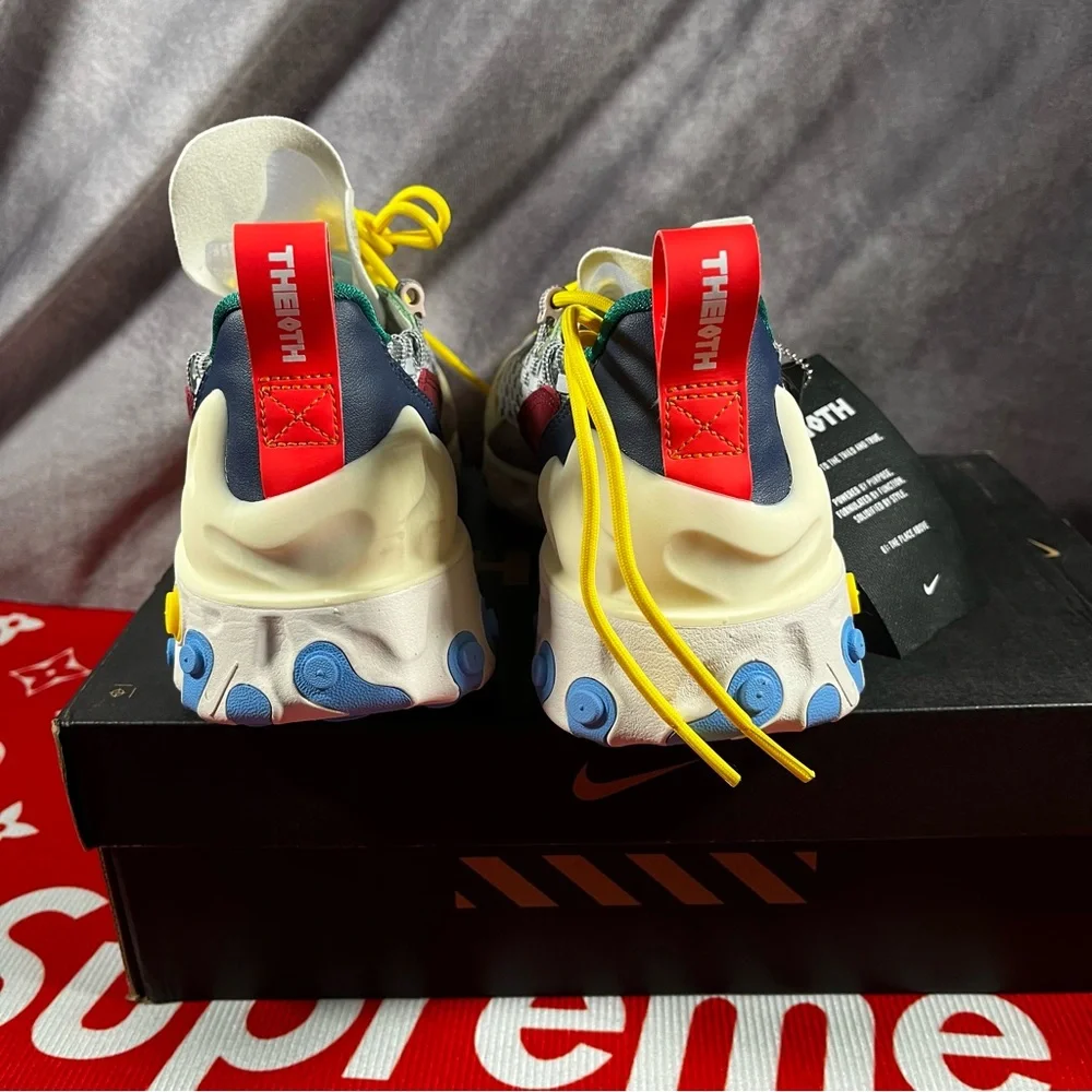 ❤️! BNIB Nike react sertu multicolor size 7.5 mens 9 womens - Picture 3 of 7